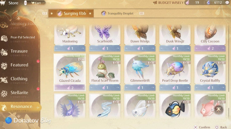 Как купить Glazed Cicada в Infinity Nikki