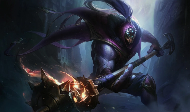 Гайд на Джакса из League of Legends: руны, билд, комбо и тактика