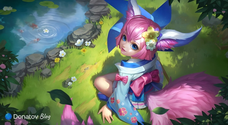 Скин на Нану «Фея ветров» в Mobile Legends: Bang Bang