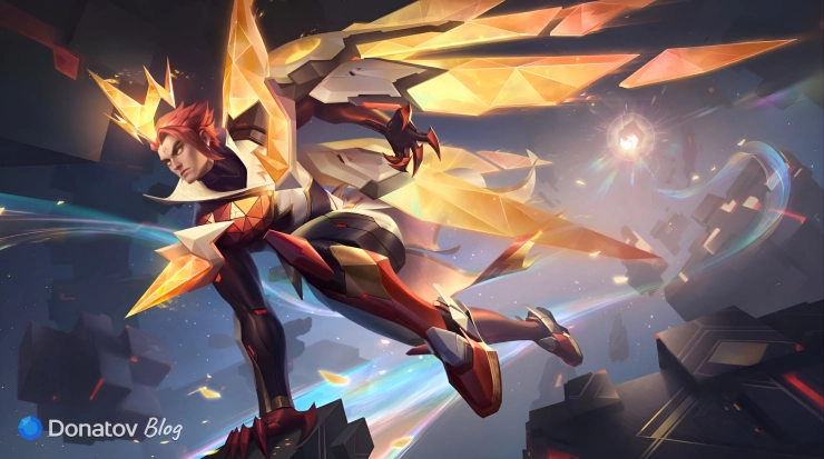 Скин на Чонга «Космический дракон» в Mobile Legends: Bang Bang