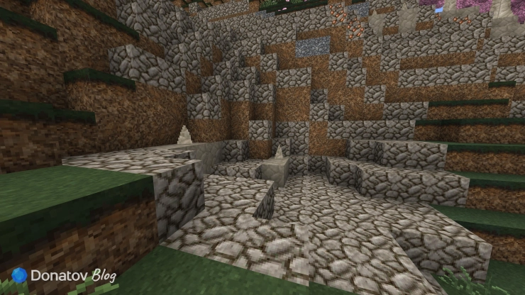 Камень в Minecraft