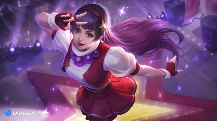 Скин на Гвиневру «Афина Асами» в Mobile Legends: Bang Bang