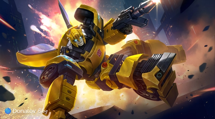Скин на Икс.Борга «Бамблби» в Mobile Legends: Bang Bang