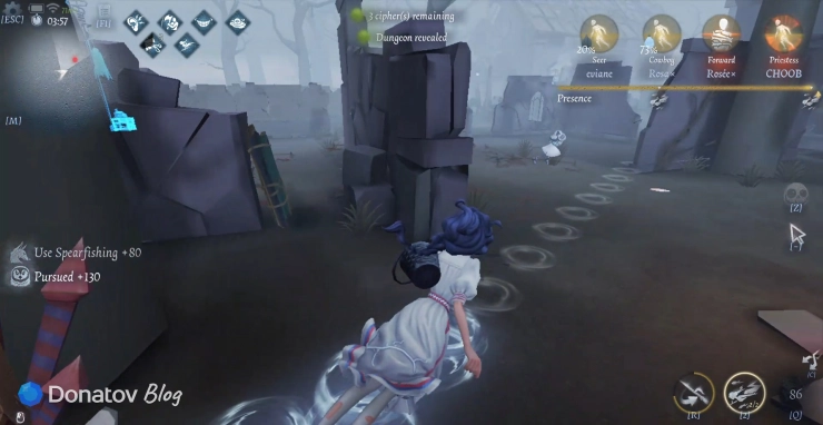 Naiad в Identity V