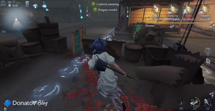 Доктор против Наяды в Identity V