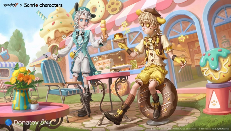 Новая часть коллаборации Identity V x Sanrio characters