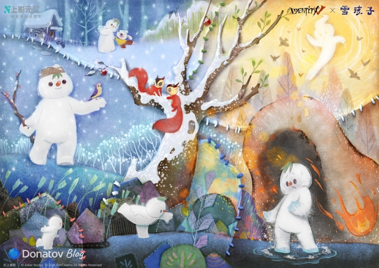 Анонс коллаборации Identity V × Shanghai Animation Film Studio