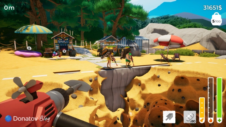 A Game About Digging a Hole Together в Game Pass