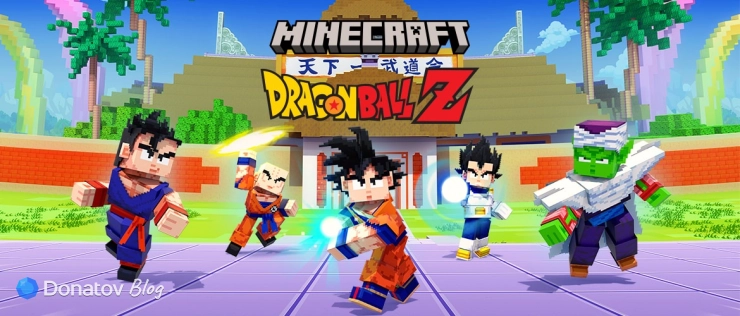 Minecraft × Dragon Ball Z: обновление 1.1 Legends