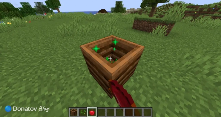 Компостер в Minecraft
