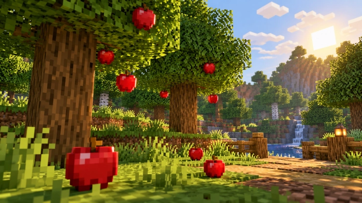 Где взять яблоки в Minecraft: как добыть, купить и использовать